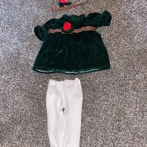 doll christmas outfit